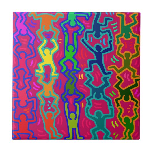 多様性 タイル (正面)