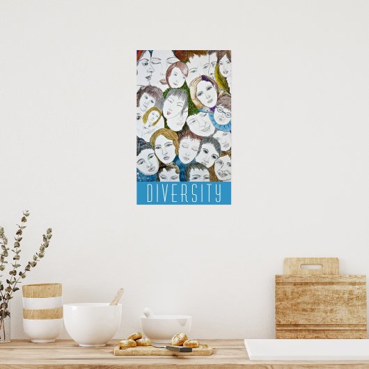 多様性 ポスター (キッチン)