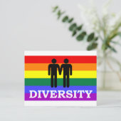 多様性 ポストカード (スタンド正面)