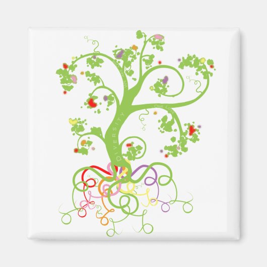 多様性 マグネット (正面)