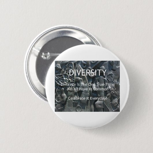 多様性 缶バッジ (正面&裏面)