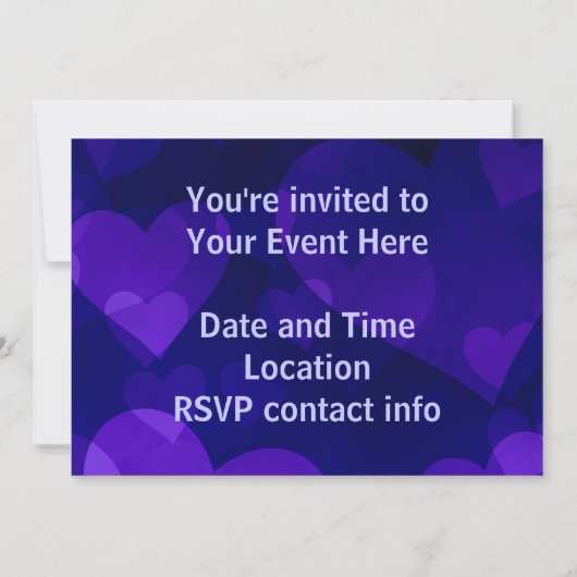 多様祝性 招待状 (裏面)