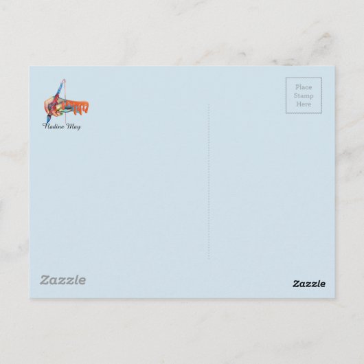 多次元の世界 ポストカード (裏面)