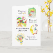 多次元天恵カード カード (黄色い花)