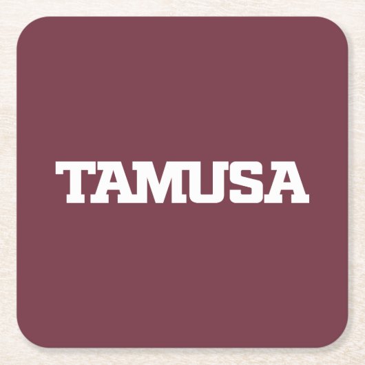 多武佐 スクエアペーパーコースター (正面)