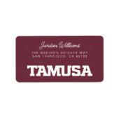 多武佐 ラベル (正面)