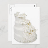 多段式のウェディングケーキ ポストカード (正面/裏面)