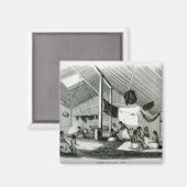 多比丹小屋の中 マグネット (正面/裏面)