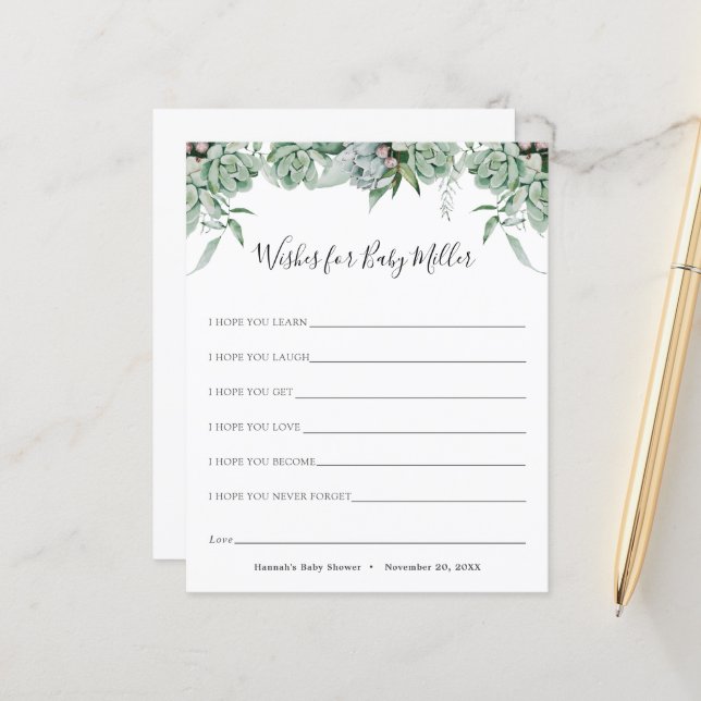 多汁とユーカリがこのベビーを願う (正面/裏面インサイチュ)