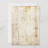 多汁ウィンドウガーデン50th誕生日パーティー 招待状 (裏面)