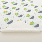 多汁性カランチョー植物の母パターン シェルパブランケット (3/4)