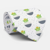 多汁性カランチョー植物の母パターン ネクタイ (ロール)