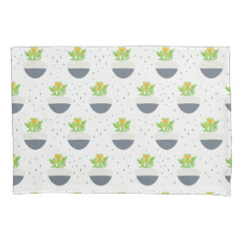 多汁性カランチョー植物の母パターン 枕カバー