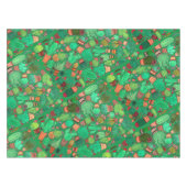 多汁性サボテン鉢植えグリーンサボテン園 テーブルクロス (正面(横))