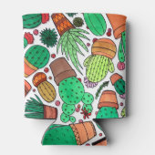 多汁性サボテン鉢植えグリーンサボテン園 缶クーラー (裏面)