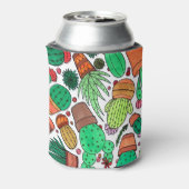 多汁性サボテン鉢植えグリーンサボテン園 缶クーラー (缶裏面)