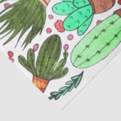 多汁性サボテン鉢植えグリーンサボテン園 薄葉紙 (詳細)