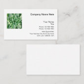 多汁性テーマ自然 名刺 (正面/裏面)