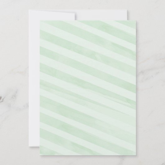 多汁性ブライダルウェディングシャワー招待状 招待状 (裏面)