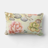 多汁性水彩フローラ結婚枕 ランバークッション (裏面)
