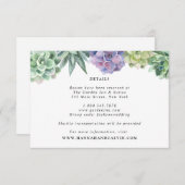 多汁結婚情報 招待状 (正面/裏面)