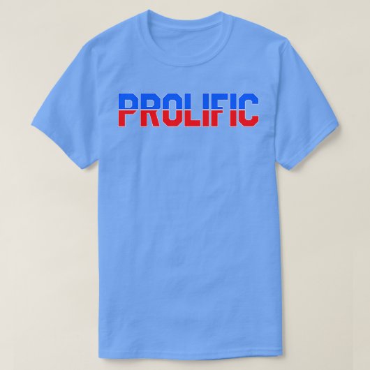多産の Tシャツ (デザイン正面)