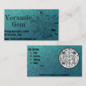 多用途ジェム 名刺 (正面/裏面)