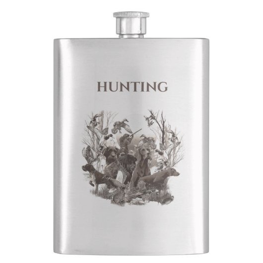 多用途狩りドッグ フラスク (正面)