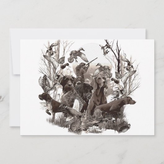 多用途狩りドッグ 招待状 (裏面)