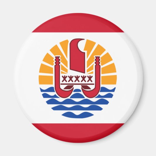 多発フランスの症 マグネット (正面)