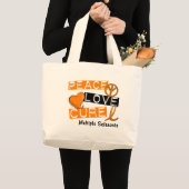 多発性硬化の平和愛治療1 ラージトートバッグ (正面(商品))