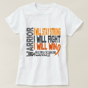 多発性硬化の戦士 Tシャツ