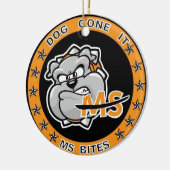 多発性硬化の認識度 セラミックオーナメント (左)