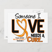 多発性硬化症には治療が必要2 ポストカード (正面/裏面)