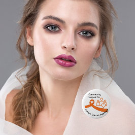 多発性硬化症に対する地域支援認識度 缶バッジ