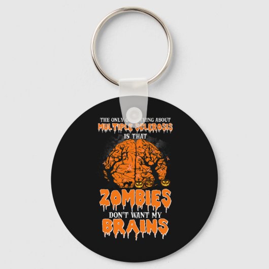 多発性硬化症の唯一の良いことはZ キーホルダー (正面)