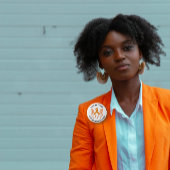 多発性硬化症の変化を望む認識度 缶バッジ