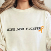 多発性硬化症の戦士ティー、サポート認識度 Tシャツ