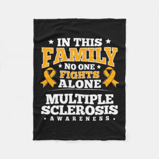 多発性硬化症の生存者のためのギフト フリースブランケット