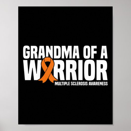 多発性硬化症の祖母が待っている ポスター (正面)