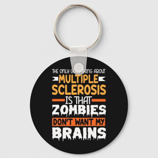 多発性硬化症の認識度 キーホルダー (正面)