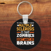 多発性硬化症の認識度 キーホルダー (正面)