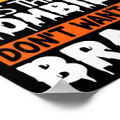 多発性硬化症の認識度 ポスター (角)