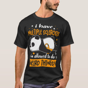 多発性硬化症の贈り物を支援する認識度 Tシャツ