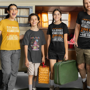 多発性硬化症は旅である Tシャツ