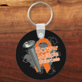 多発性硬化症を発症する キーホルダー (正面)