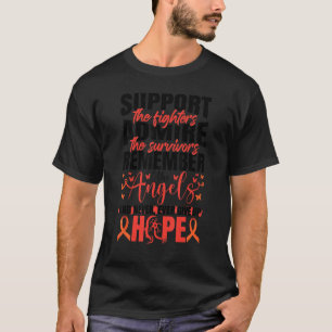 多発性硬化症ウォリアーMS認識度 Tシャツ