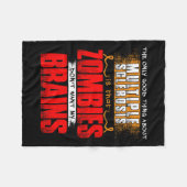 多発性硬化症ゾンビに関する唯一の良い事1 フリースブランケット (正面(横))