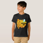 多発性硬化症啓発 オレンジ色のR点滴日 Tシャツ (正面フル)
