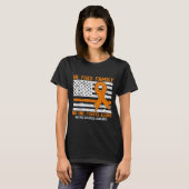 多発性硬化症啓発 メンズ レディース MS Tシャツ (正面フル)